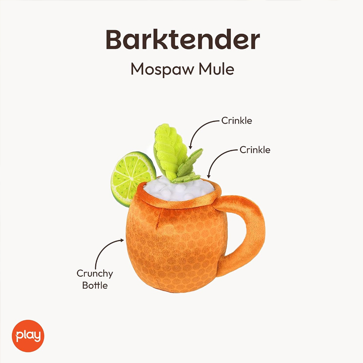 Play Pet Barmen - Moscow Mule Kokteyl اسباب بازی مخمل خواب دار سگ