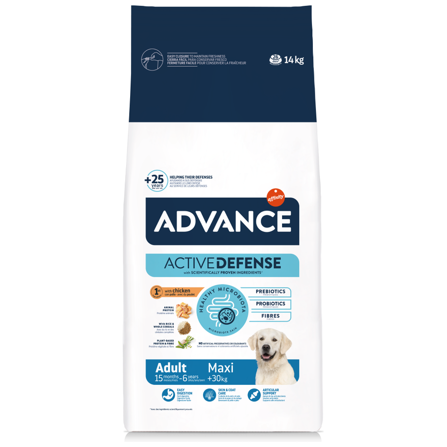 Advance Adult Maxi Tavuklu 14 Kg Büyük Irk Yetişkin Köpek Maması