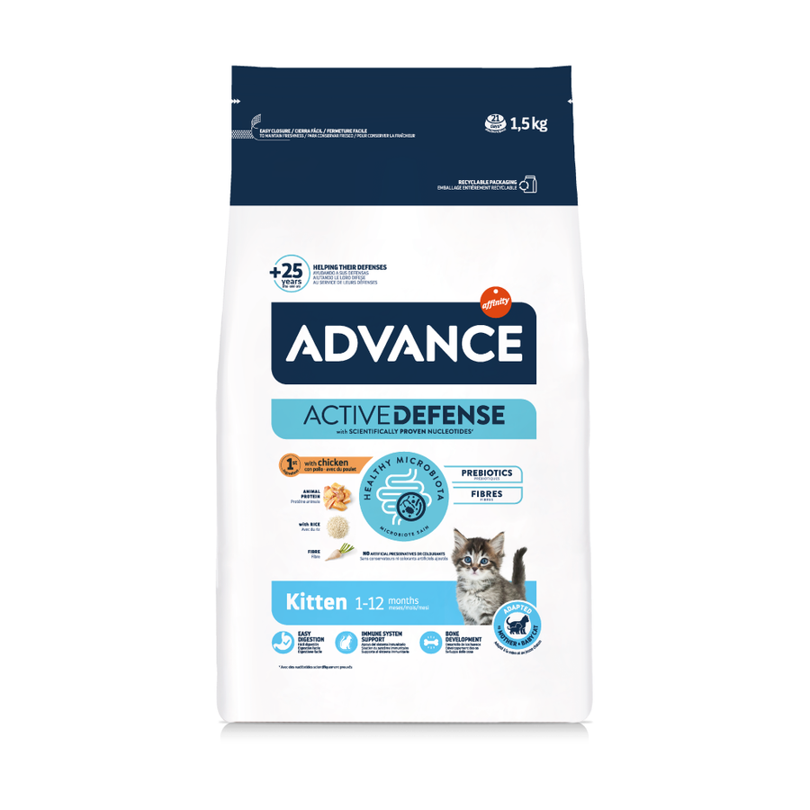 Advance Kitten Tavuklu 1,5 Kg Yavru Kedi Maması