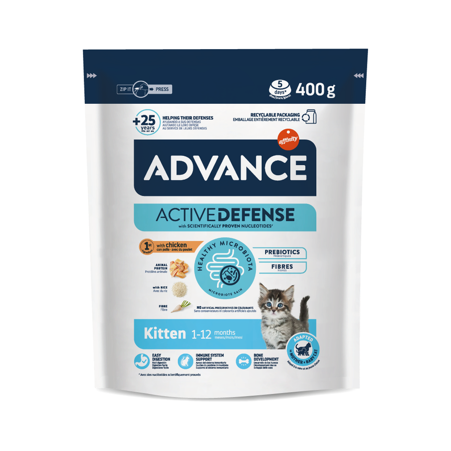 Advance Kitten Tavuklu 400 Gr Yavru Kedi Maması