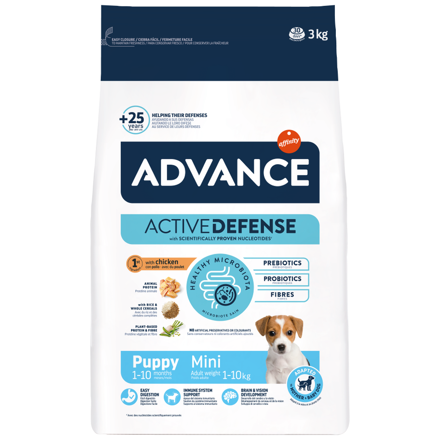 Advance Puppy Mini Tavuklu 3 Kg Küçük Irk Yavru Köpek Maması