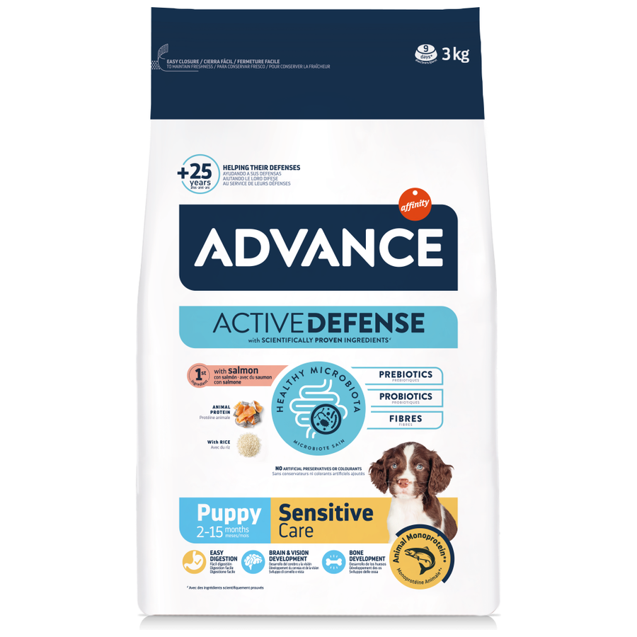 Advance Puppy Sensitive Care Somonlu 3 Kg Yavru Köpek Maması