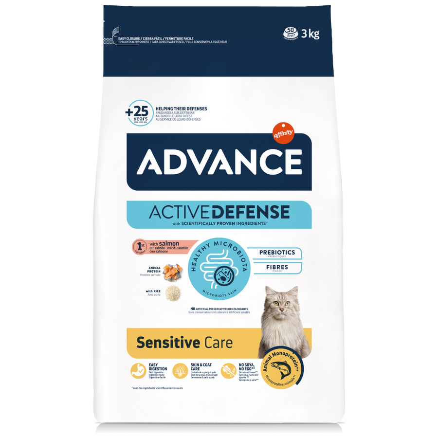 Advance Sensitive Care Somonlu 3 Kg Yetişkin Kedi Maması