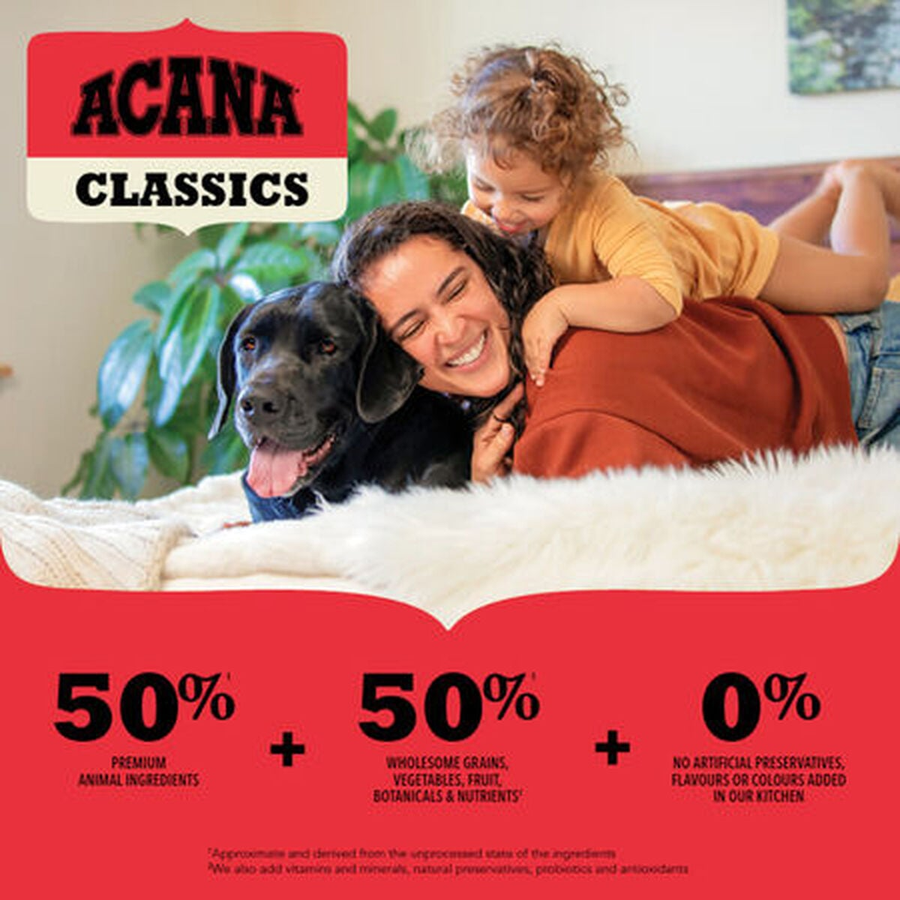 Acana Classics Red Meat 9,7 Kg Kuzulu ve Sığır Etli Düşük Tahıllı Köpek Maması