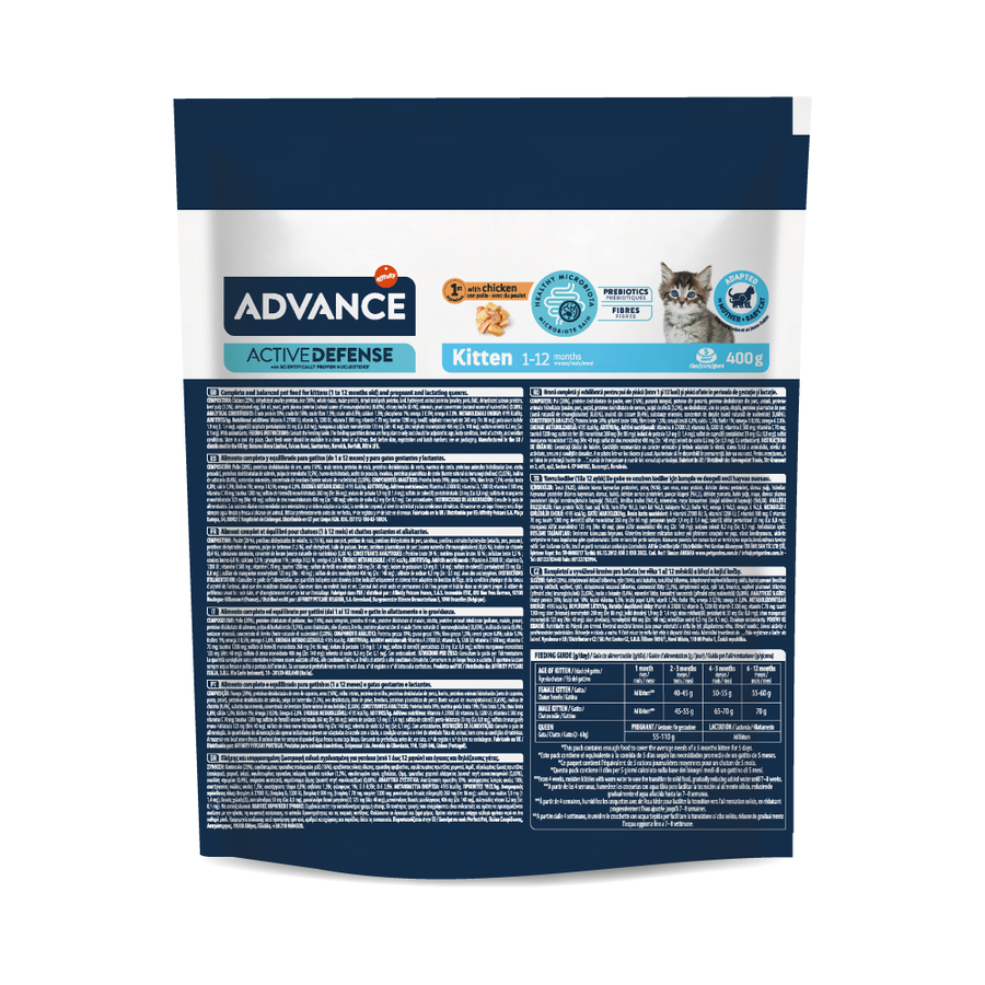 Advance Kitten Tavuklu 400 Gr Yavru Kedi Maması