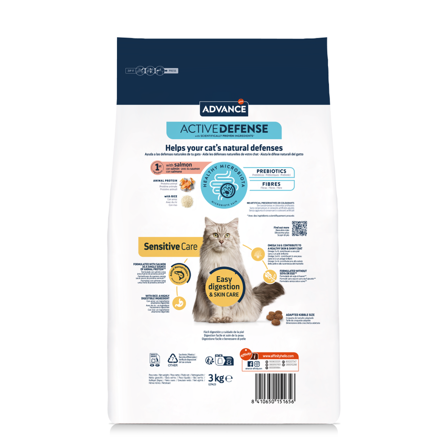 Advance Sensitive Care Somonlu 3 Kg Yetişkin Kedi Maması