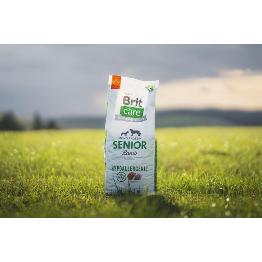 Brit Care Hypoallergenic Senior Kuzu Etli ve Pirinçli Yaşlı 12 Kg Köpek Maması