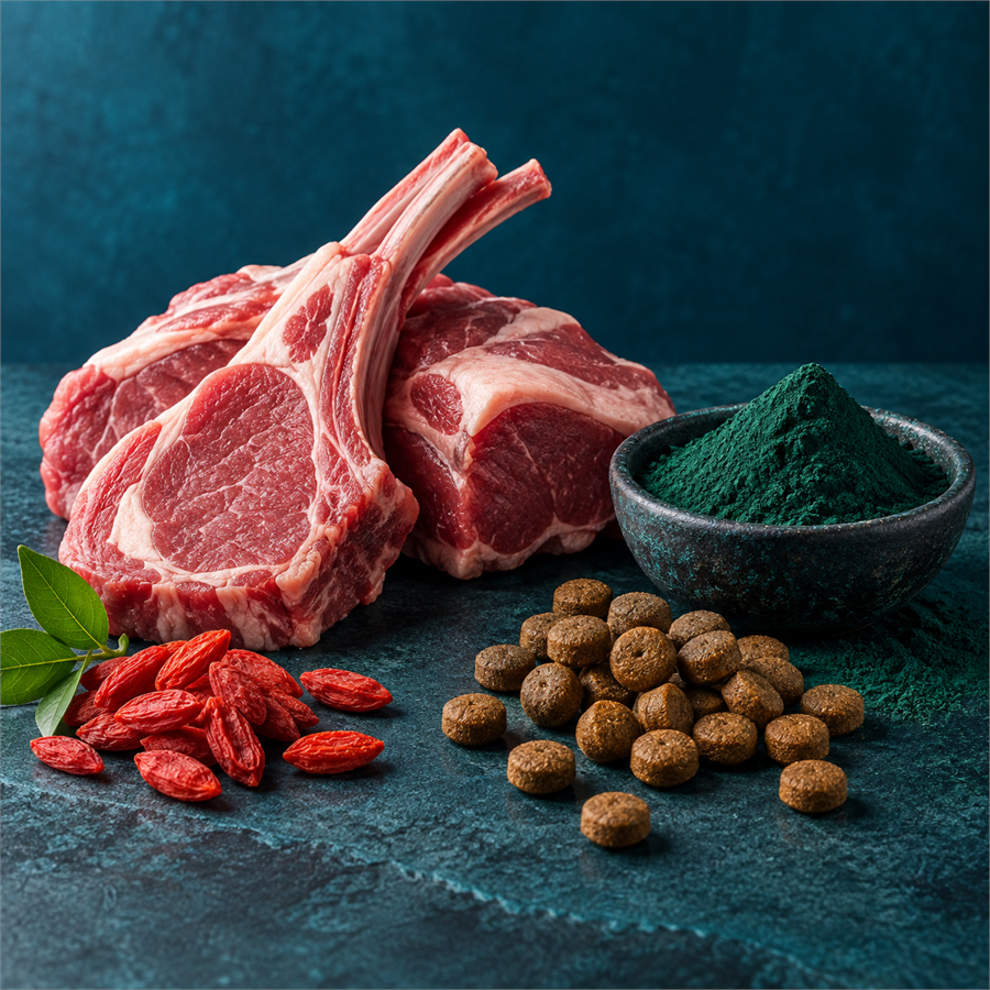 N&D Spirulina Tahılsız Kuzulu, Spirulinalı ve Kurt Üzümlü 2 Kg Küçük Irk Yetişkin Köpek Maması