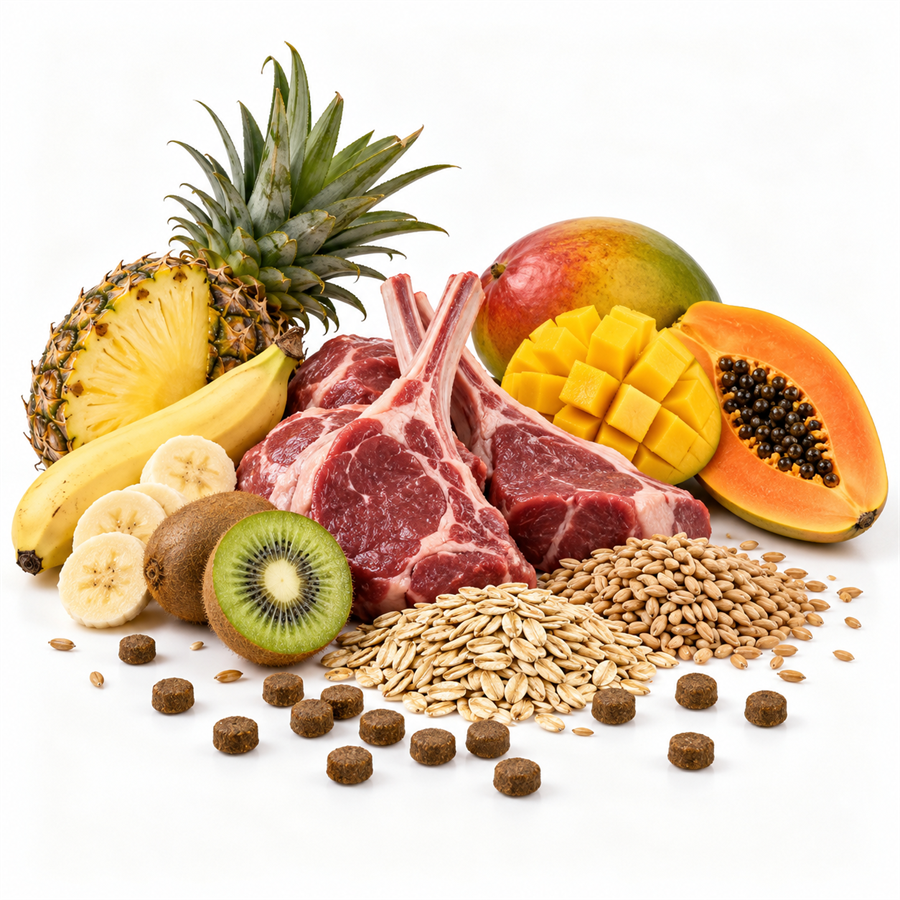 N&D Tropical Selection Kuzulu, Kavuzlu Buğdaylı, Yulaflı ve Tropikal Meyveli 5 Kg Küçük Irk Yetişkin Köpek Maması