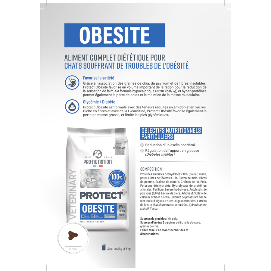 Pro Nutrition Protect Obesite Kilo Kontrolü İçin 2 Kg Kedi Maması
