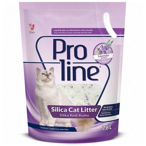 Proline Lavanta Kokulu 7,6 LT Silika Kristal Kedi Kumu