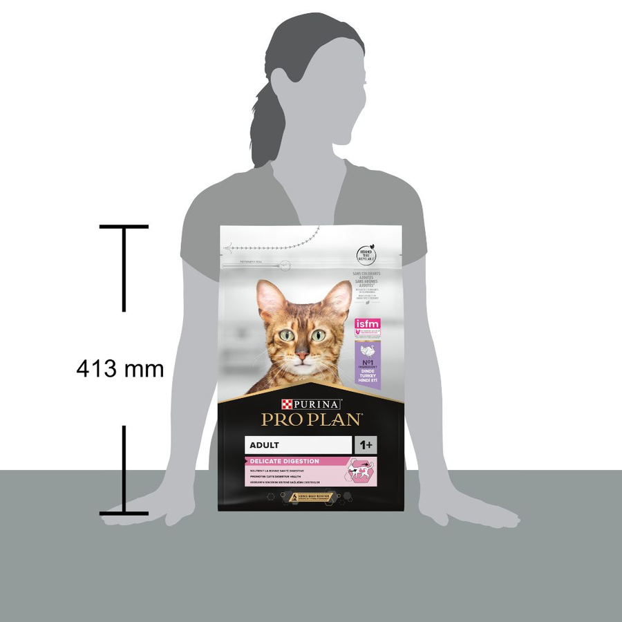 Purina Pro Plan Delicate Digestion Turkey 3 Kg Hindili Yetişkin Kedi Maması