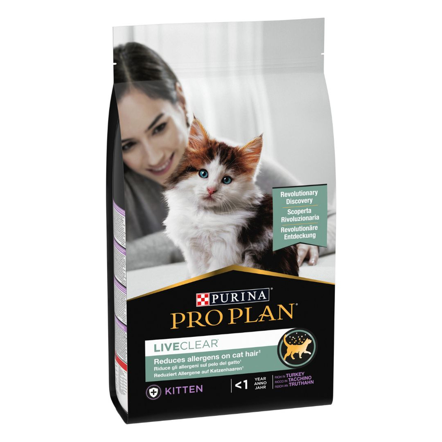 Purina Pro Plan LiveClear Kitten Turkey 1,4 Kg Hindili Yavru Kedi Maması