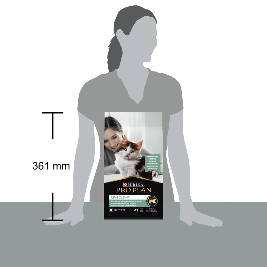 Purina Pro Plan LiveClear Kitten Turkey 1,4 Kg Hindili Yavru Kedi Maması