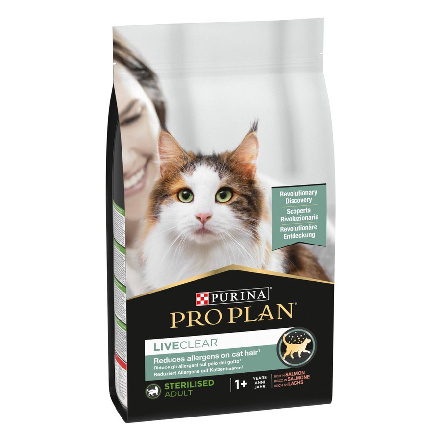 Purina Pro Plan LiveClear Sterilised Salmon 1,4 Kg Somonlu Kısırlaştırılmış Kedi Maması