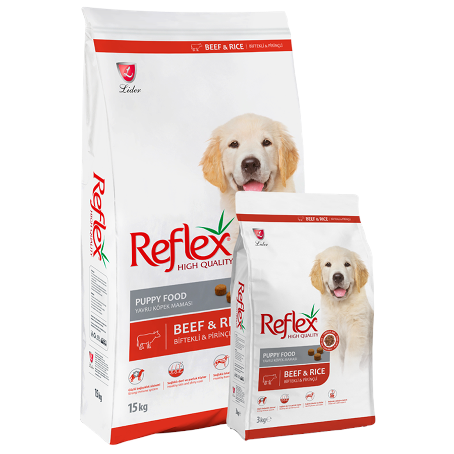 Reflex Biftekli 15+1 Kg Bonus Paket Yavru Köpek Maması