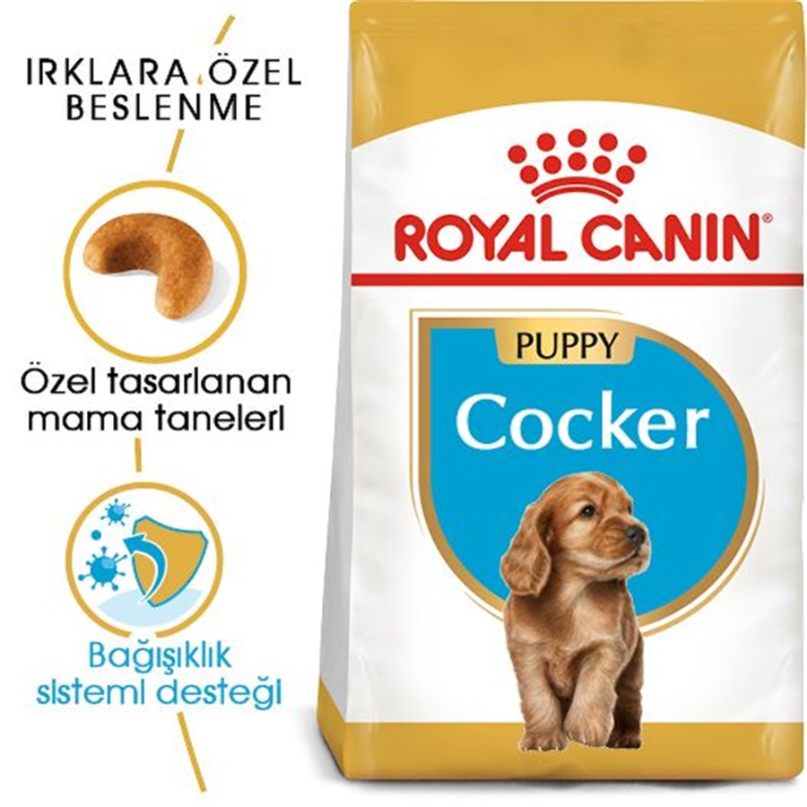 Royal Canin Cocker Puppy 3 کیلوگرم غذای توله‌سگ