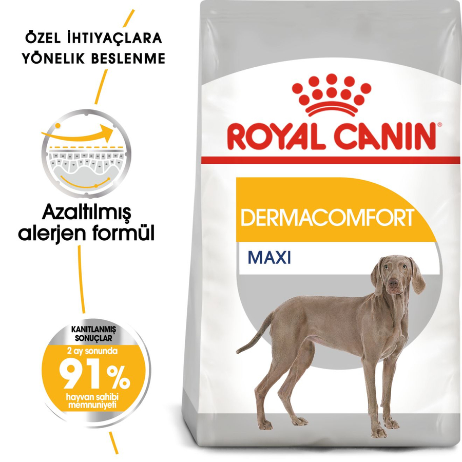 Royal Canin Maxi Dermacomfort 12 کیلوگرم غذای سگ بالغ نژاد بزرگ