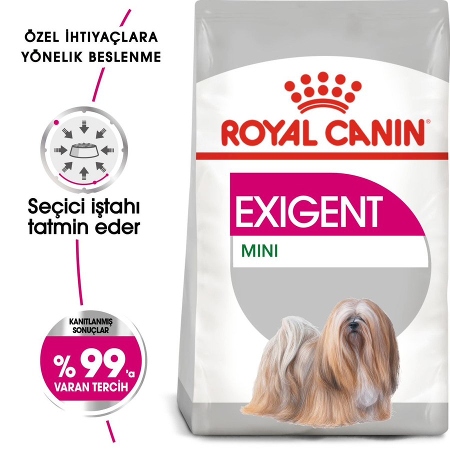 Royal Canin Mini Exigent 3 Kg غذای سگ انتخابی بالغ نژاد کوچک