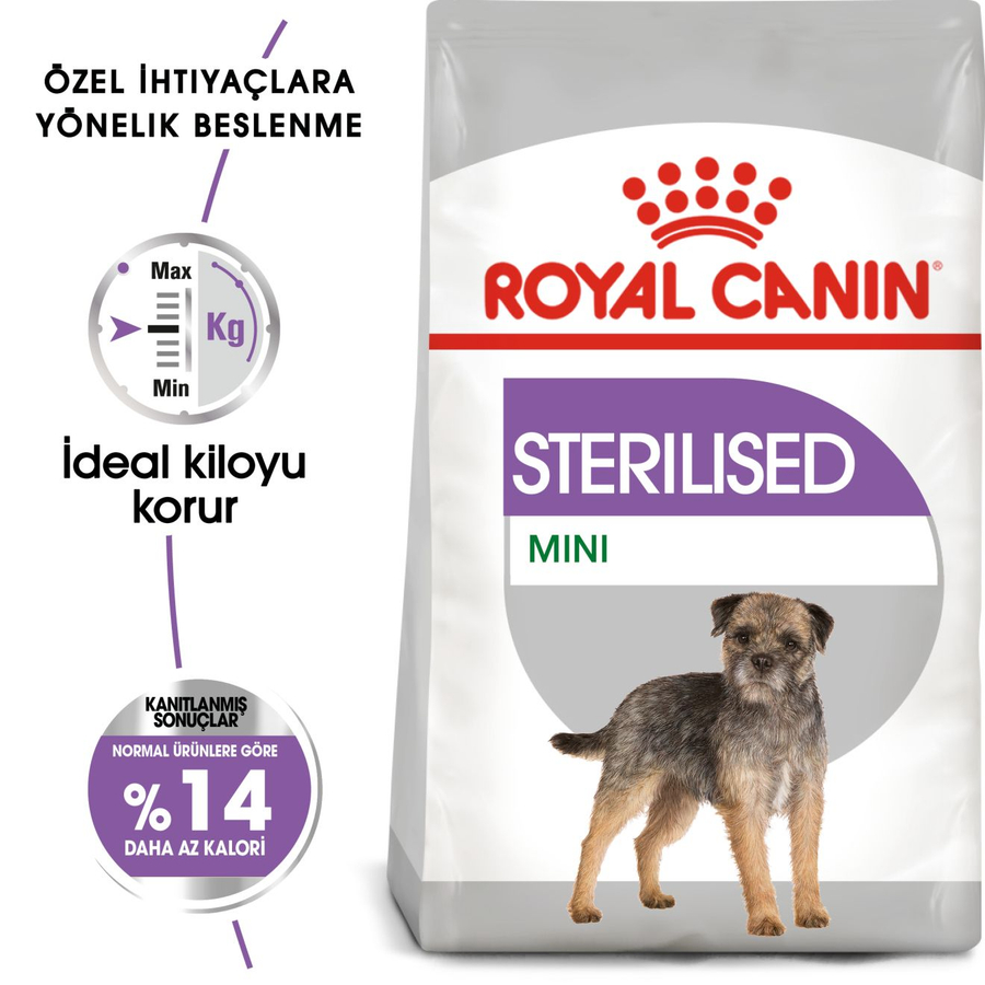 Royal Canin Mini Sterilised 3 Kg Küçük Irk Kısırlaştırılmış Yetişkin Köpek Maması