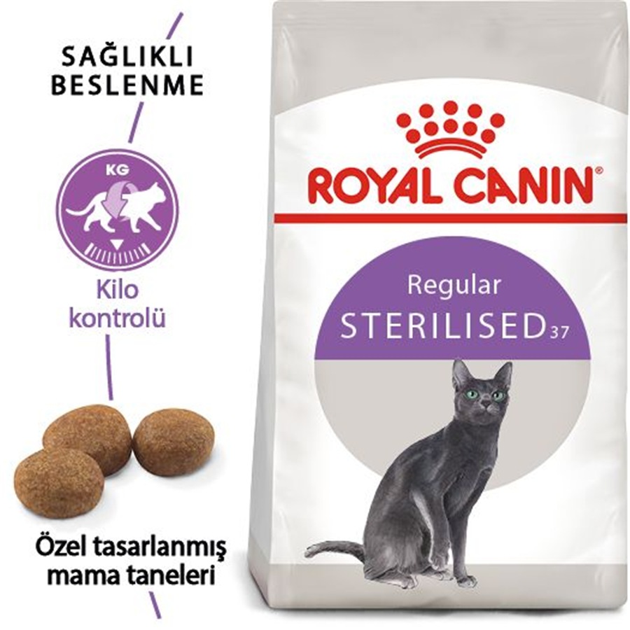 Royal Canin Sterilised 37 400 گرم غذای گربه عقیم‌شده