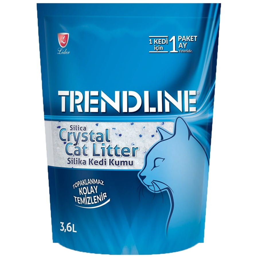 Trendline 3,6 LT Silika Kristal Kedi Kumu