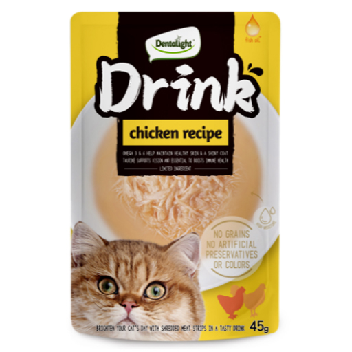 Dentalight Tavuk Etli Kedi Çorbası 45gr