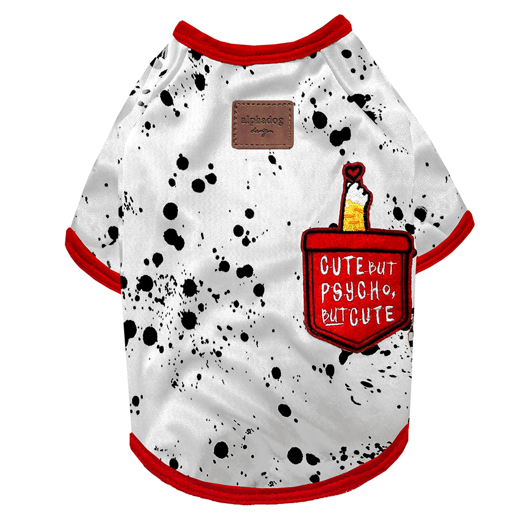 Alphadog Cute Köpek Tişörtü 5 Beden - [XLarge] (13-18 KG)