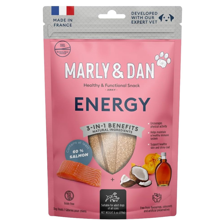 Marly & Dan Jerky Energy Köpek Ödülü - 80gr