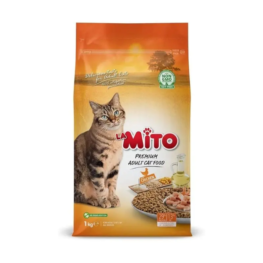 Mito Tavuklu Yetişkin Kedi Maması 1 kg