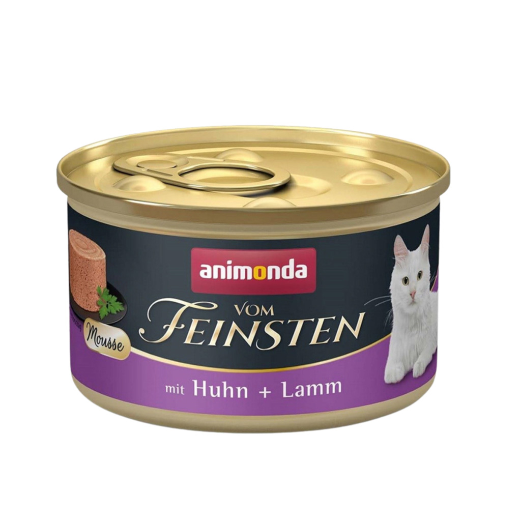 Animonda Vom Feinsten Tavuklu ve Kuzulu Yetişkin Kedi Konservesi 85gr