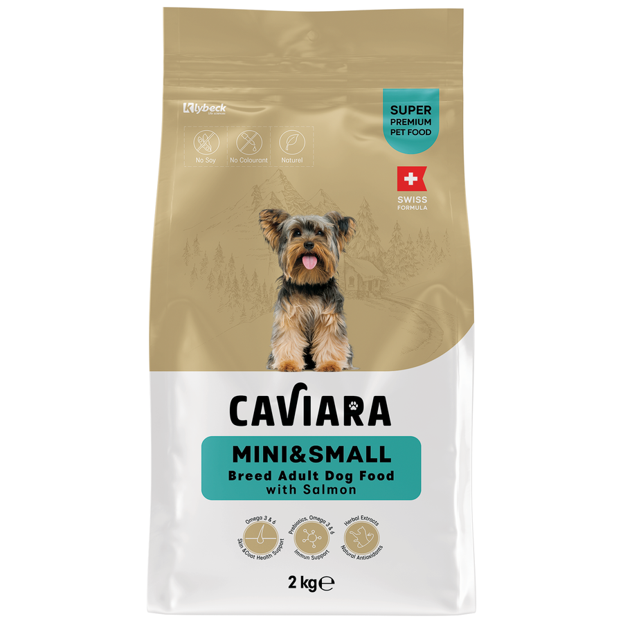 Caviara Somonlu Mini ve Küçük Irk 2 Kg Yetişkin Köpek Maması