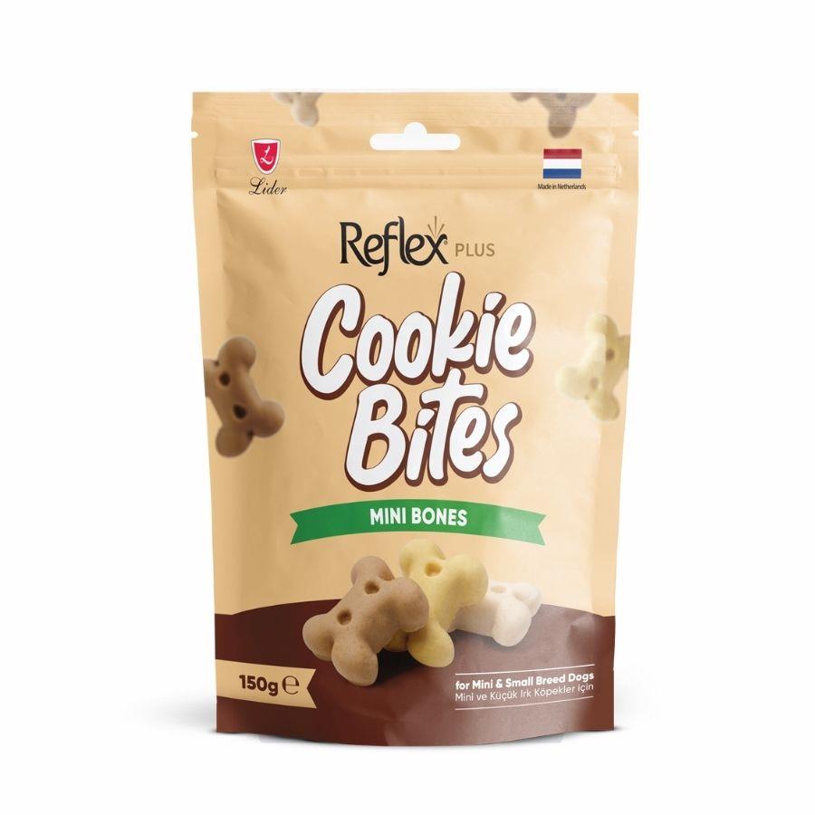 Reflex Plus Cookie Bites Mini Bones Küçük Irk Yetişkin Köpek Ödül Maması 150 Gr