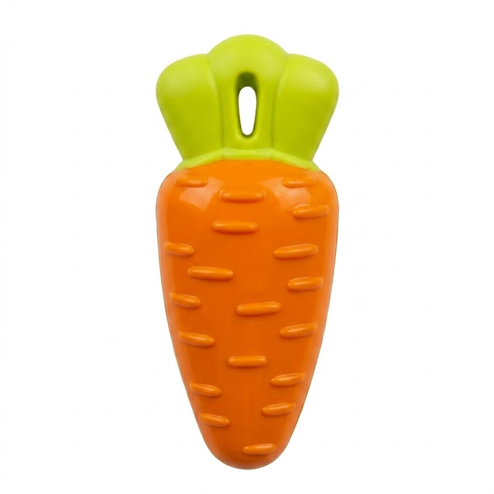 MerkoPets Sesli Vinil Havuç Şeklinde Köpek Oyuncağı 15cm (70gr)