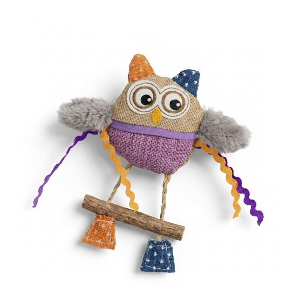 Eastland Catnipli Peluş Baykuş Kedi Oyuncağı 16cm