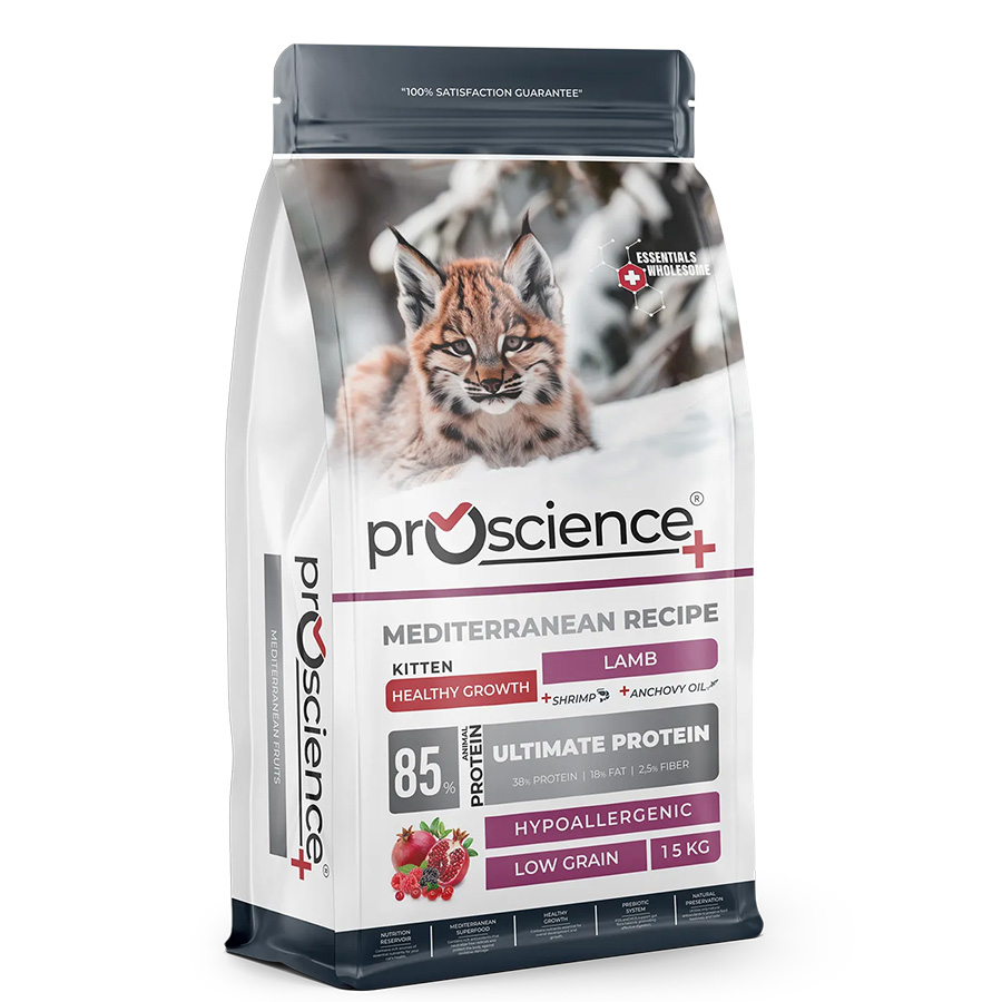 Pro Science Kitten Kuzu Etli Düşük Tahıllı Yavru 15 Kg Kedi Maması