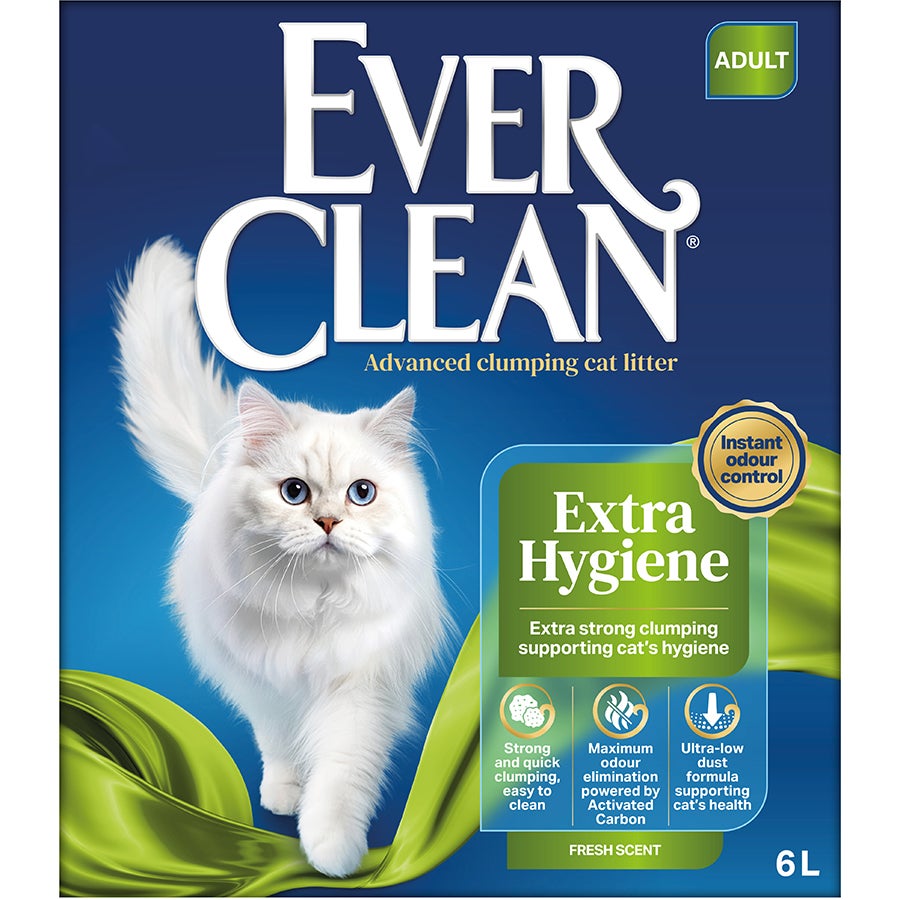 Ever Clean Extra Hygiene Fresh Scent 6 LT Ferah Kokulu İnce Taneli Topaklanan Bentonit Kedi Kumu
