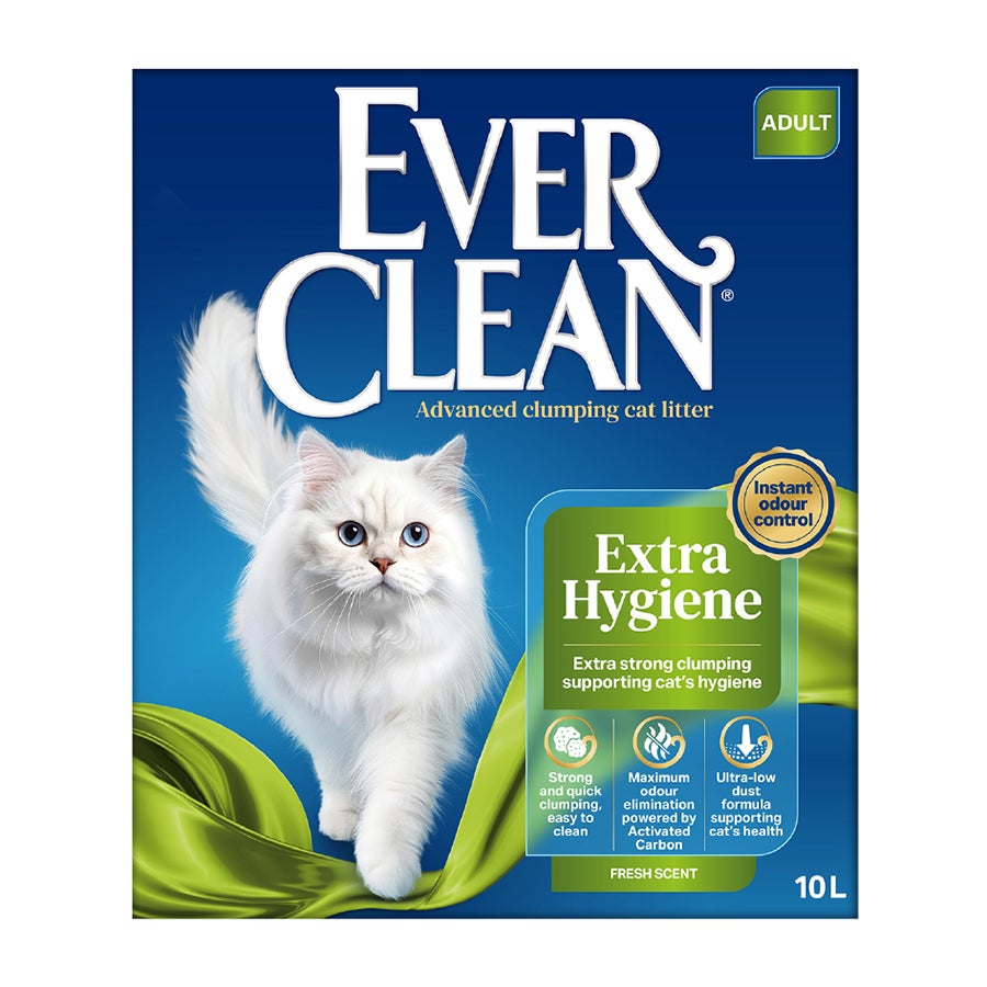 Ever Clean Extra Hygiene Fresh Scent 10 LT Ferah Kokulu İnce Taneli Topaklanan Bentonit Kedi Kumu
