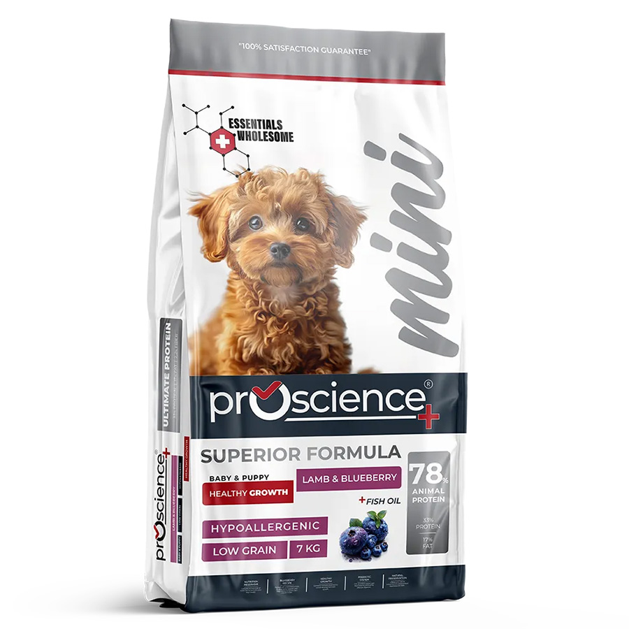Pro Science HypoAllergenic Kuzu ve Yaban Mersinli Küçük Irk Yavru 7 Kg Köpek Maması
