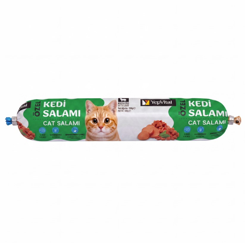 YepVital سالامی گربه مخصوص با گوشت بره 100gr