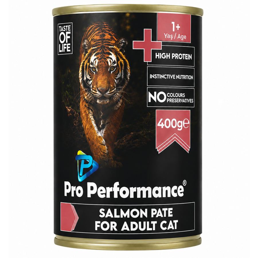 Pro Performance Pate Somonlu Ezme Yetişkin Kedi Konservesi 400gr