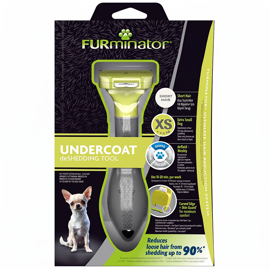 Furminator Undercoat Küçük Irk Kısa Tüylü Köpek Tarağı [XS]