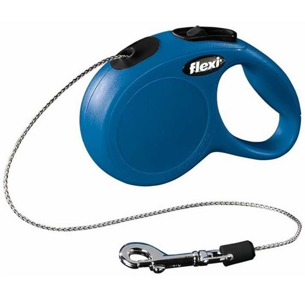 Flexi New Classic İpli XSmall Otomatik Gezdirme 3 Mtr Mavi
