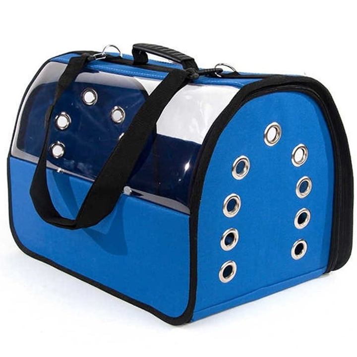 Flybag Şeffaf Çanta Büyük Boy Mavi 30x30x49 Cm