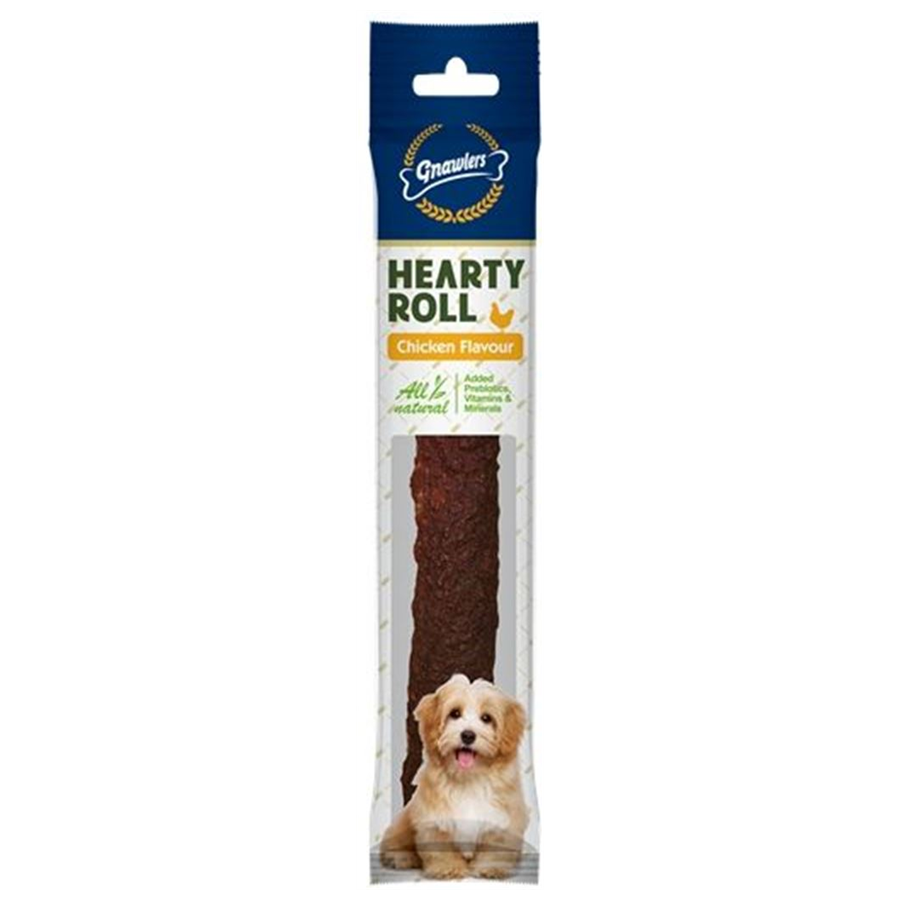 Gnawlers Hearty Roll Köpek Ödül Kemiği Tavuklu 90 Gr