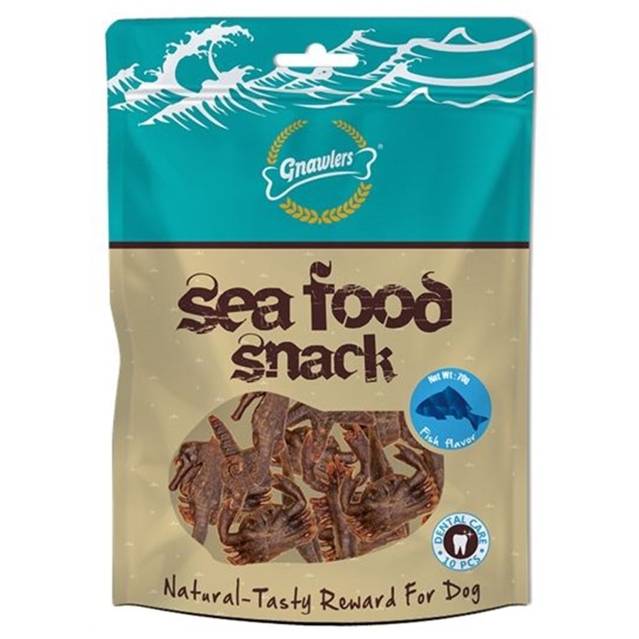Gnawlers Köpek Ödülü Deniz Mahsullü ve Balıklı 70 Gr