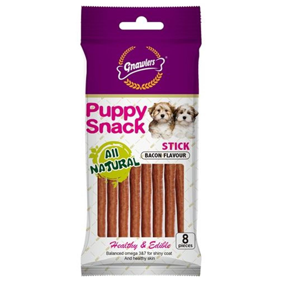 Gnawlers Stick Bacon Köpek Ödül Çubuğu 8'li Paket