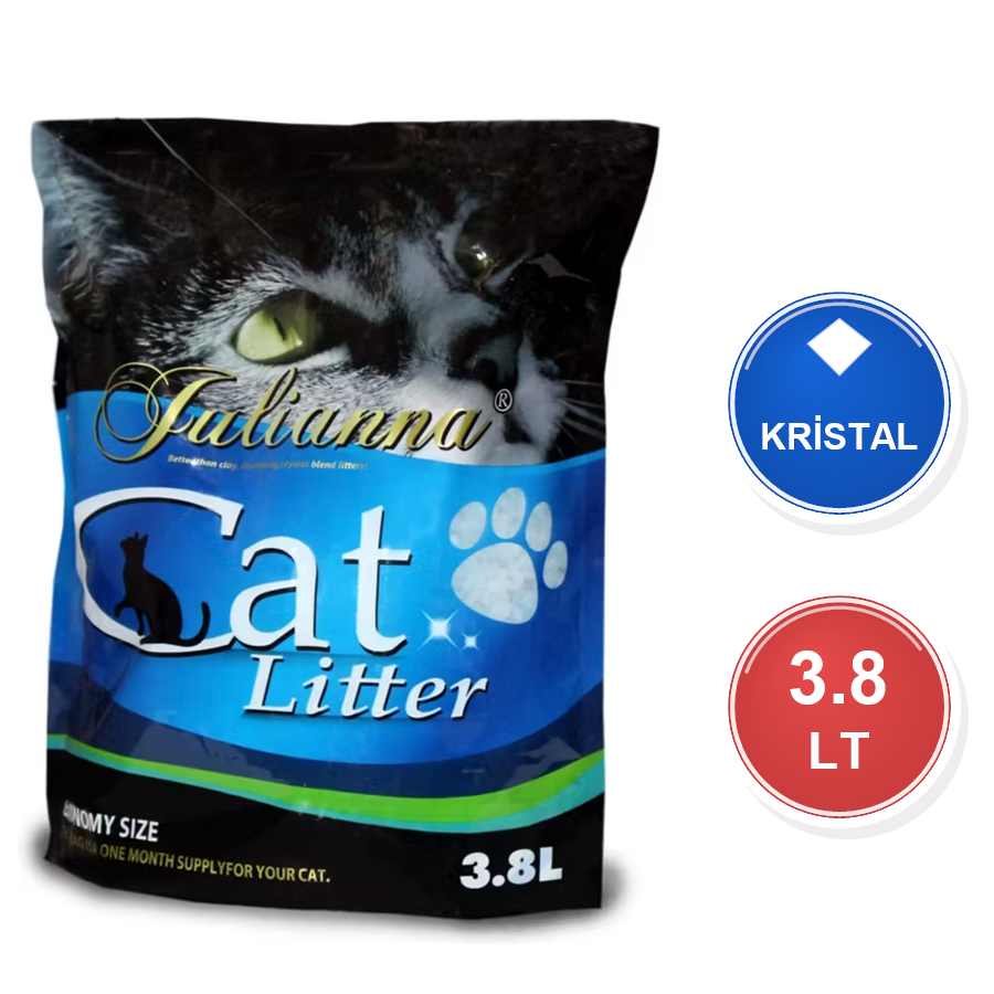 Julianna 3,8 LT Silika Kristal Kedi Kumu
