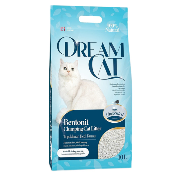 Dream Cat Natural Bentonit Kedi Kumu 10 Lt