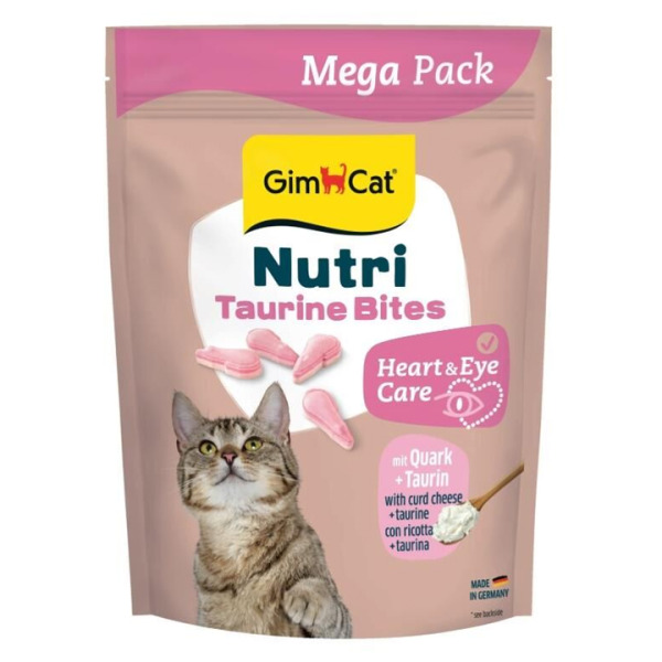 Gimcat Nutri Taurinli Lor Peynirli Kalp ve Göz Bakımı Kedi Ödülü 425 gr Mega Boy